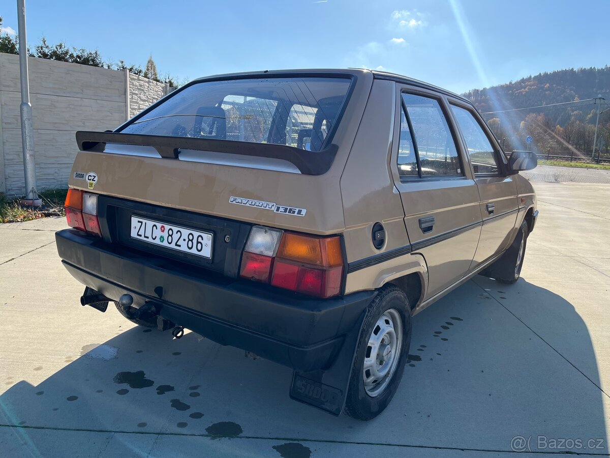 Škoda Favorit 136 L v Top stavu - 7