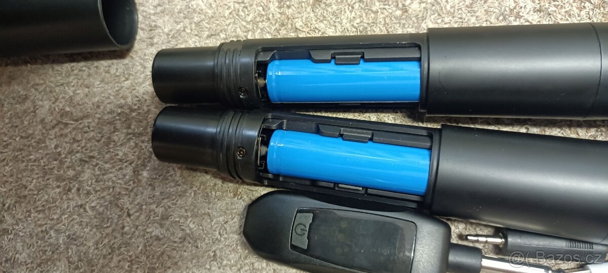 Bezdrátové mikrofony - sada S58 - 7