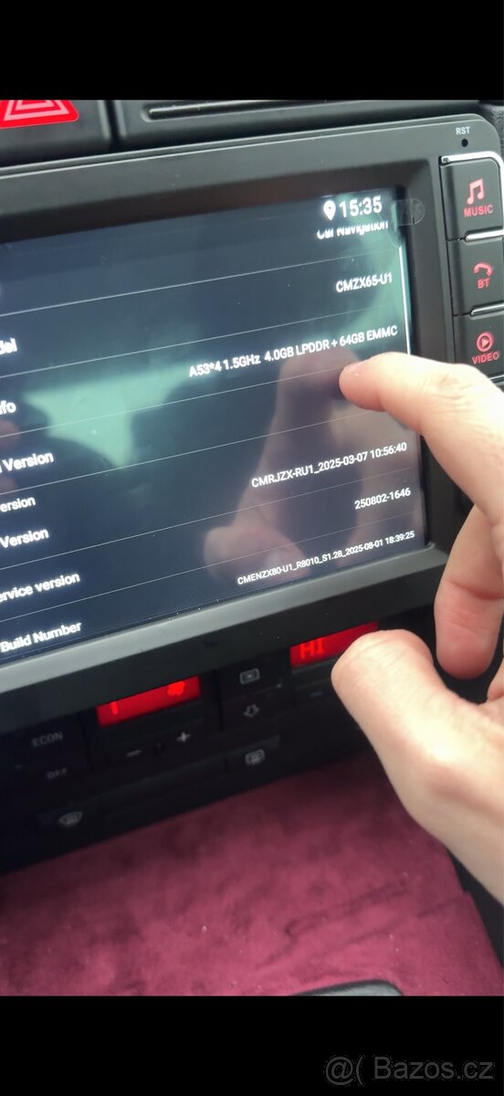 Autorádio Android 4GB/64GB DVR CarPlay/Auto - 7