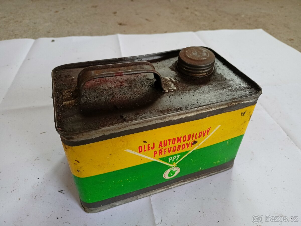 Plechové, dobové obaly. - 7