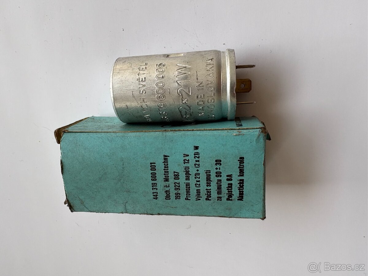 Nabíjecí relé a přepínače blinkrů - 7