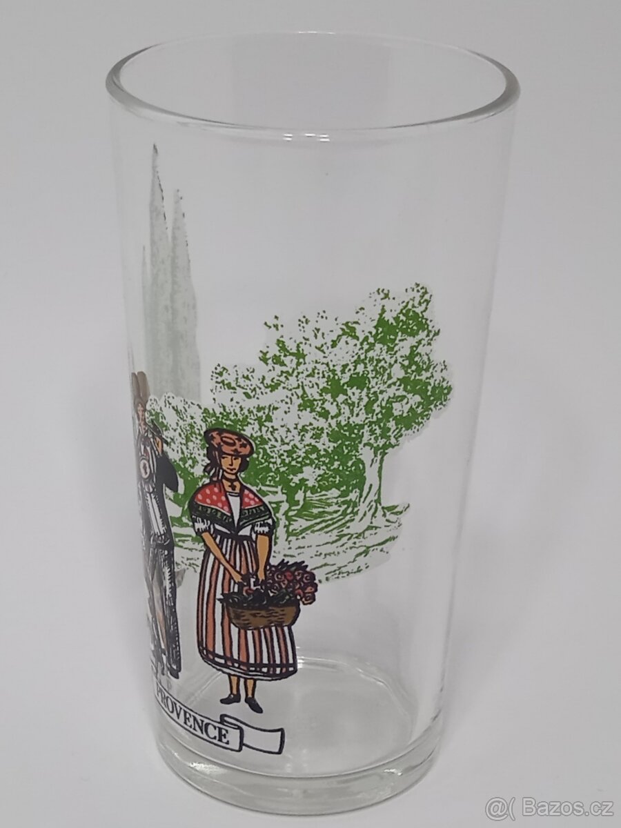 Provence - Sklenice od francouzské retro hořčice - 7