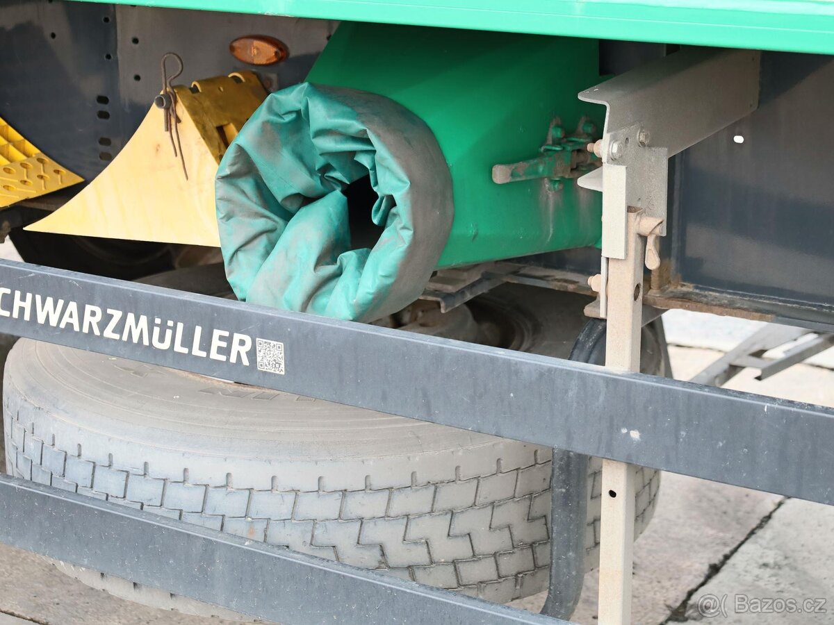 Schwarzmüller KIS 3/E, HLINÍKOVÝ, 50 CBM, 39 TUN, NÁPRAVY BP - 7