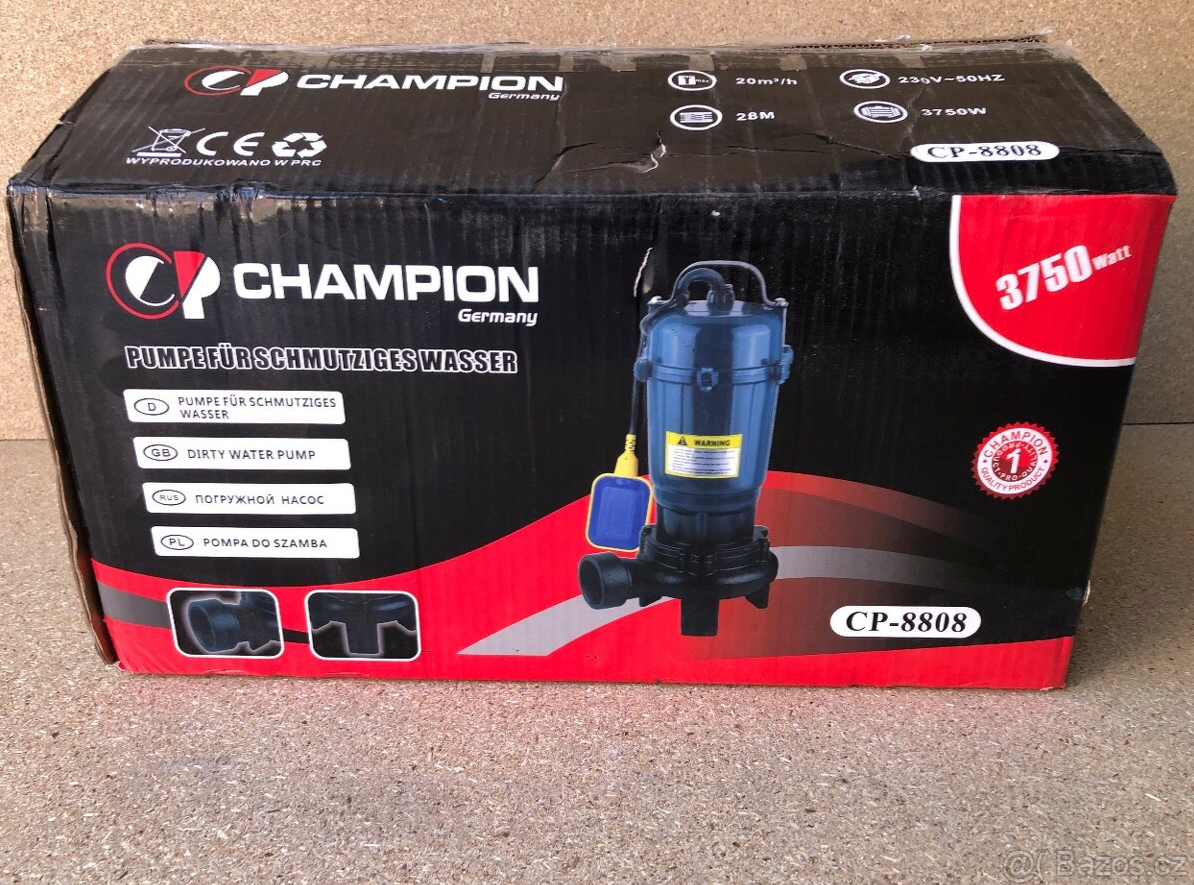 Ponorné kalové čerpadlo s nožem - 7