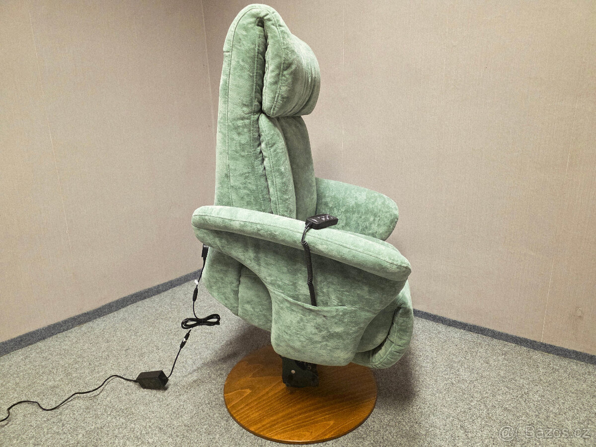 Nové relax křeslo Himolla 7727 Easy Swing mentol - 7