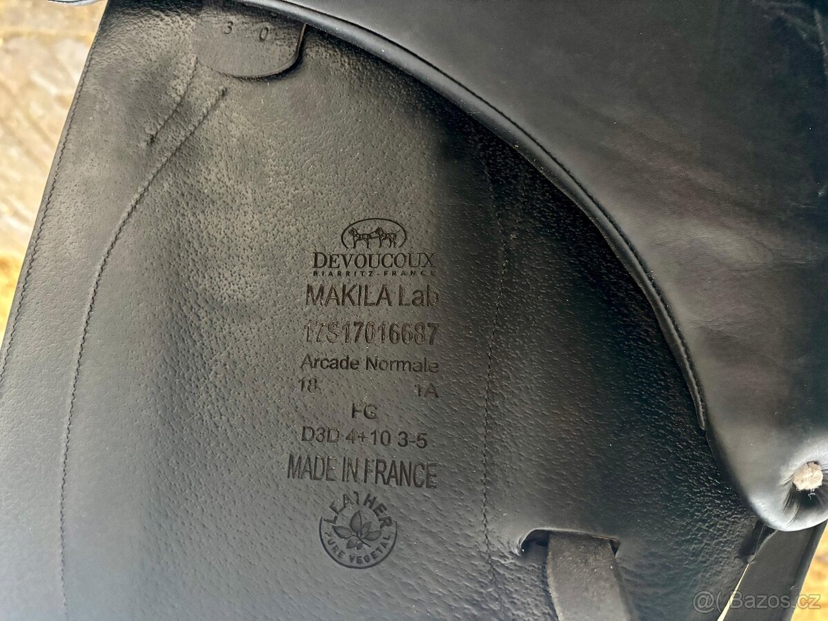 Drezurní sedlo Devoucoux Makila Lab - 7