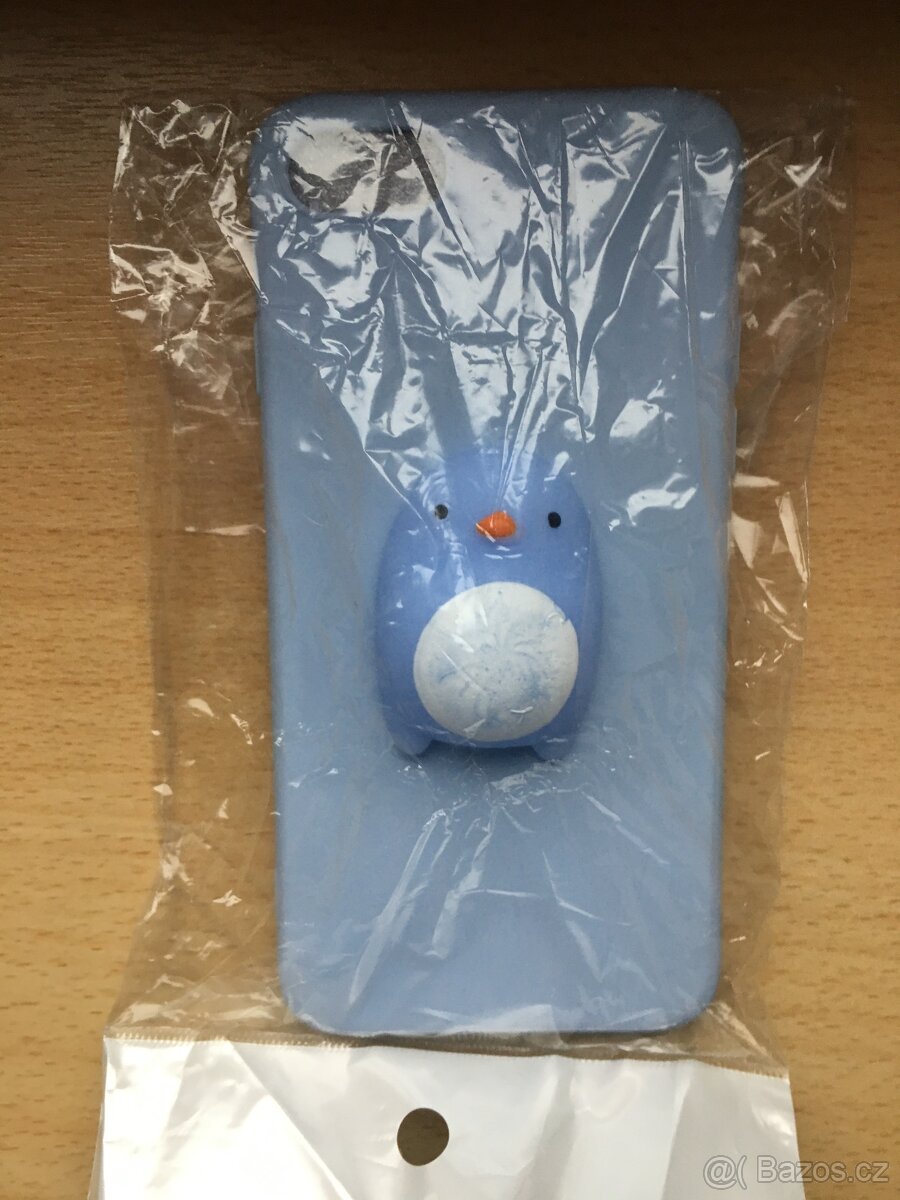 Dětský kryt/obal - Apple/Iphone/SE2020/retrívr,tučňák - 7