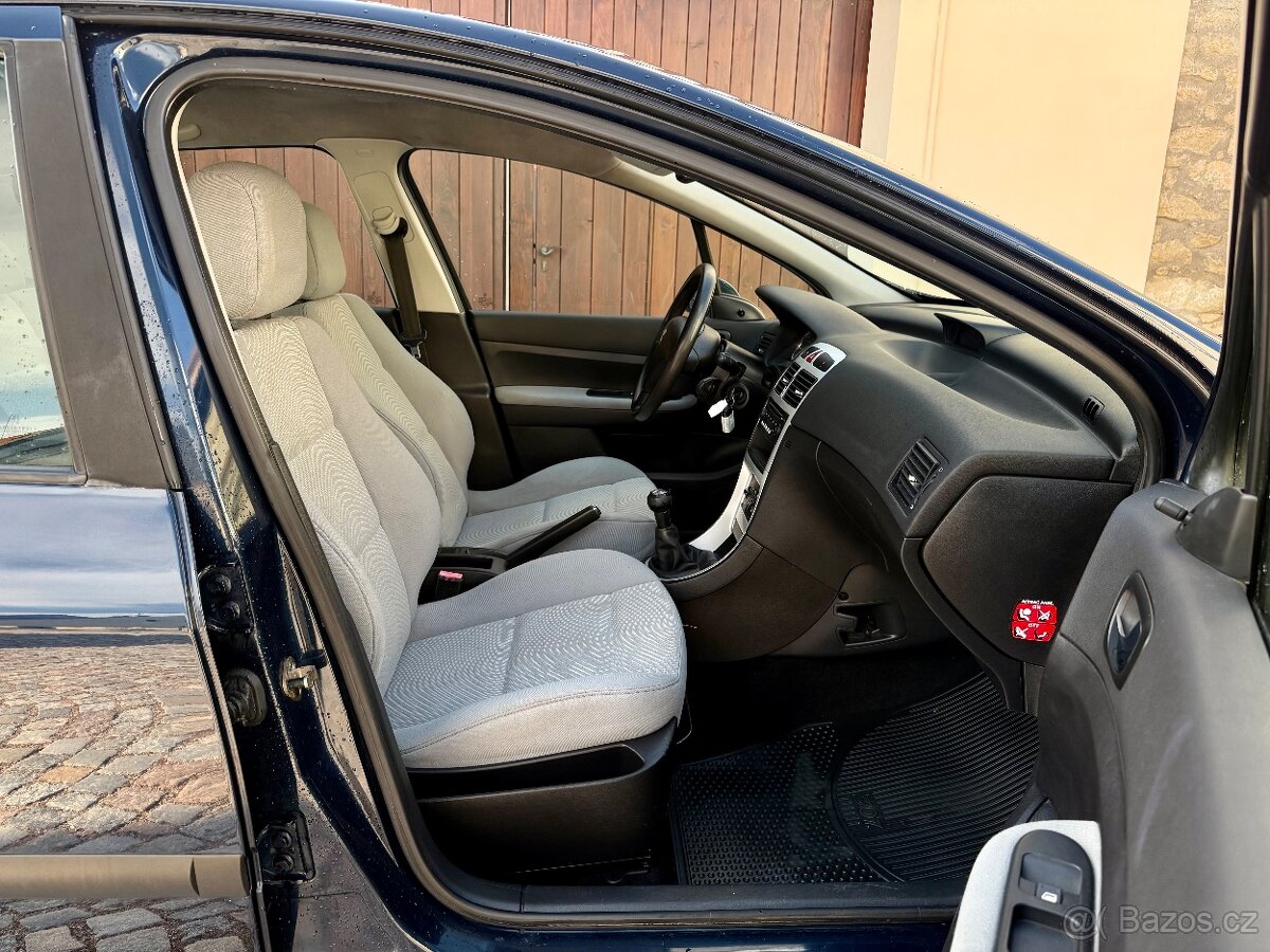 Peugeot 307 1.6HDi 66kw Klima 2.Maj Servis nová STK - 7