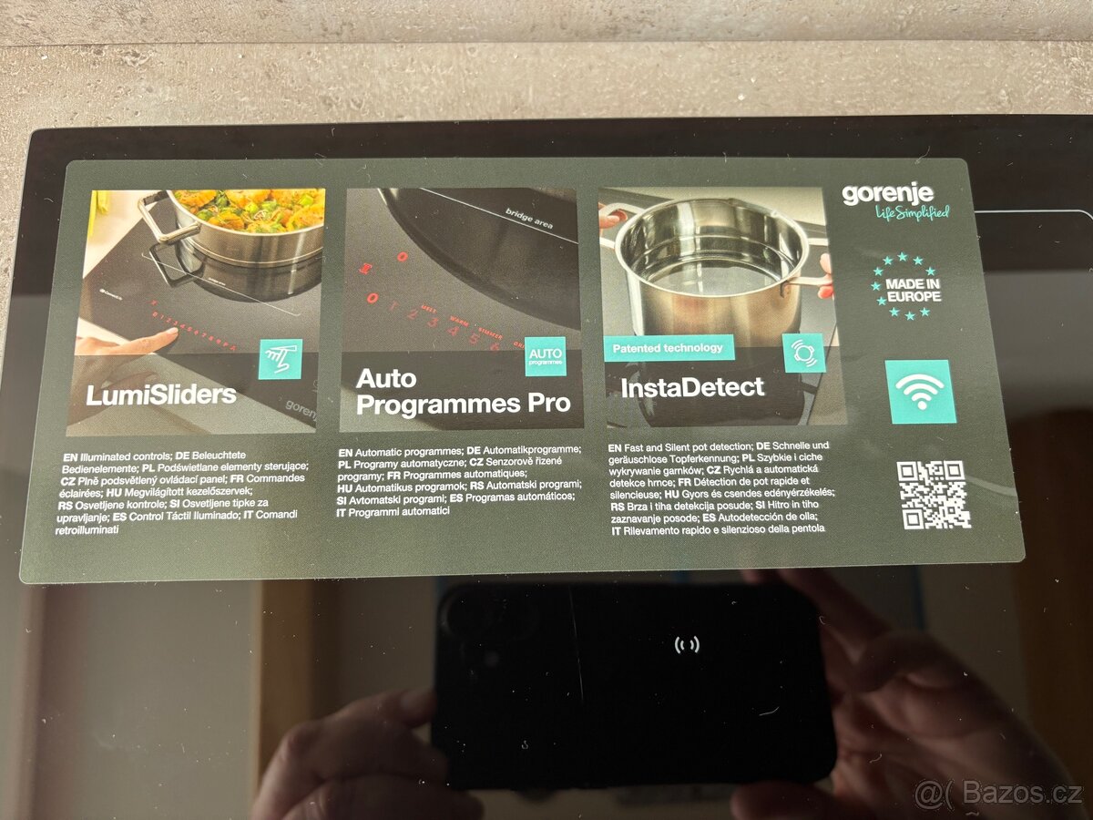 Nová indukce GORENJE GI6433BSCWF-automat.Progr.,5 let záruka - 7