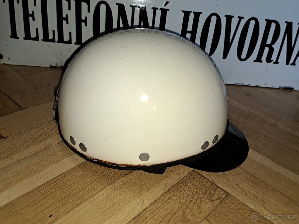 VB/SNB přilba, přilba policejní motohlídky- bílá - 7