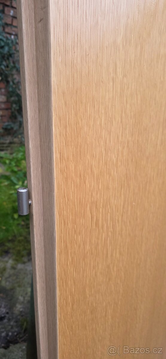 2x dveře dubová dýha vč. kování - 7