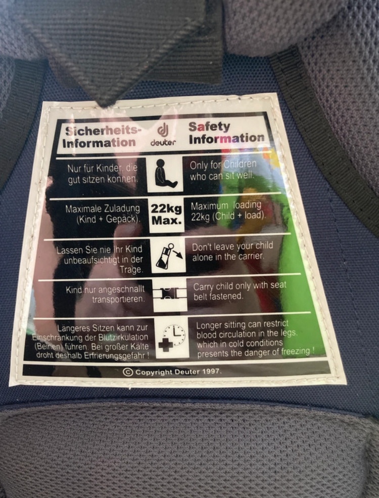 Krosna na dite Deuter - 7