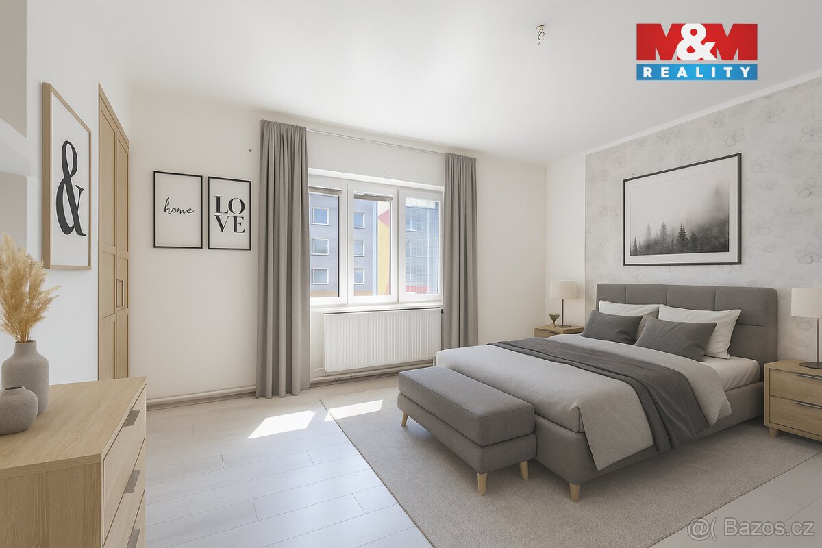 Prodej bytu 3+1 s garáží v Žandově, ul. Děčínská - 7