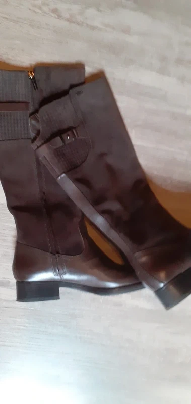 Kožené kozačky GEOX vel.39 - 7