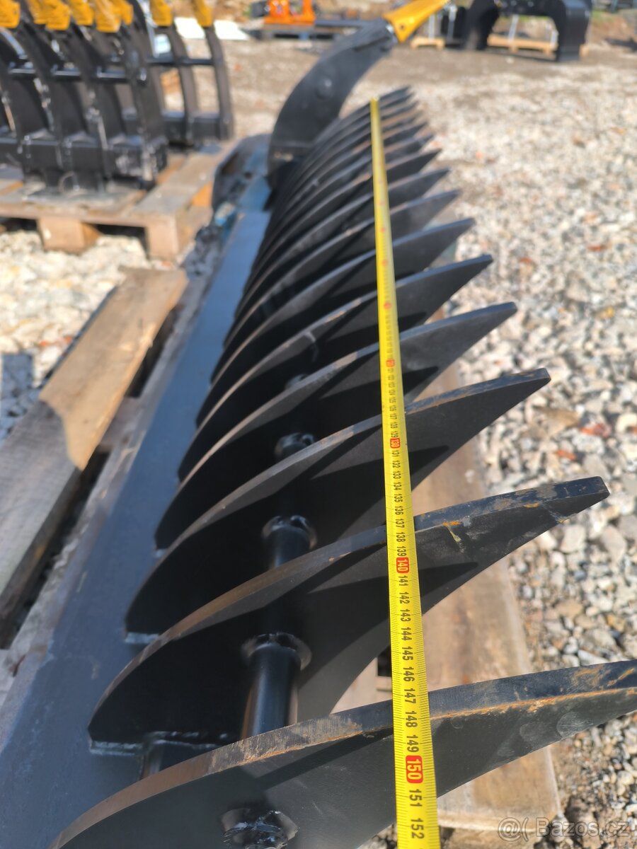 Dokončovací hrábě 150cm - 7