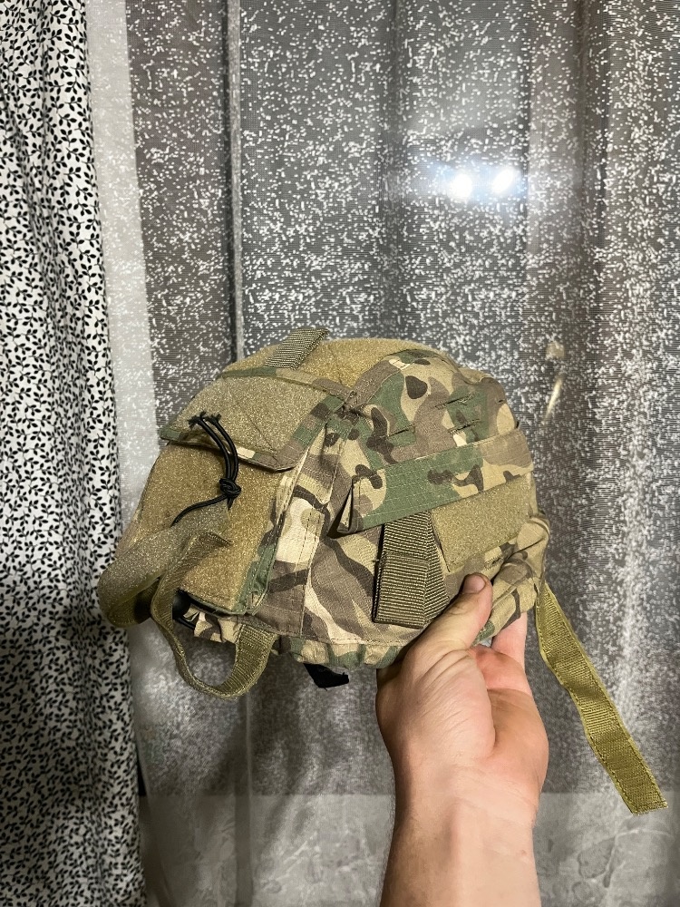 M4 MK110 12” + helma s potahem Multicam - 7