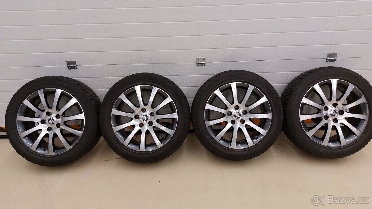 Alu kola Škoda R17 5X112 ZIMNÍ PNEU 225/50 R17 ANNAPURNA - 7