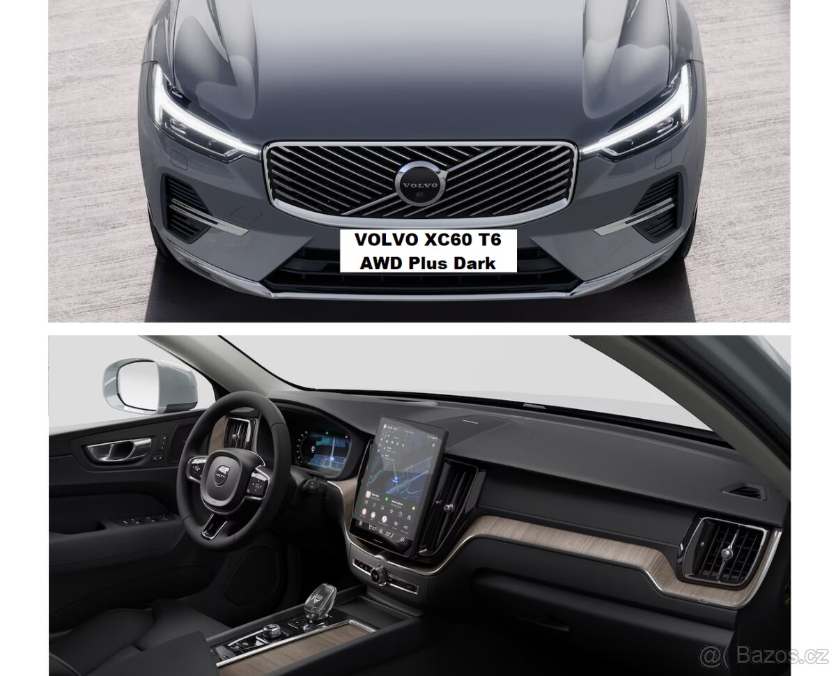 XC60 T6 AWD Dark+ Hybrid Kam360° Kůž AL19 HiFi-H/K Tažn 9/25 - 7