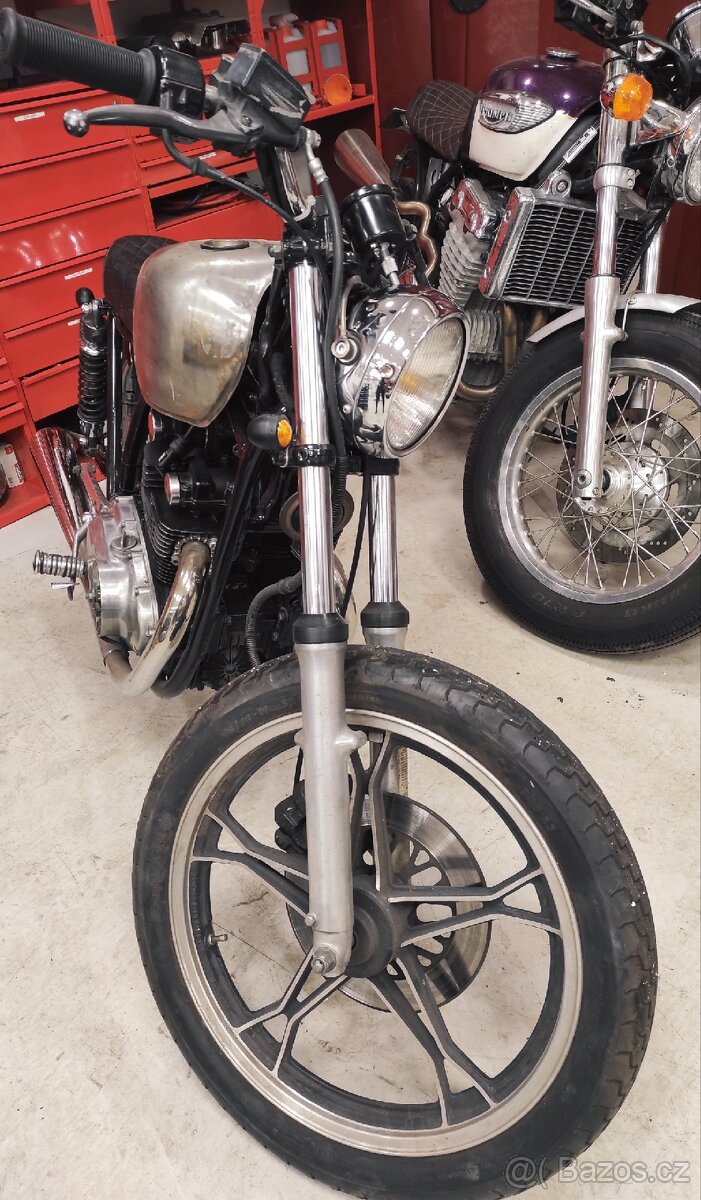 Suzuki GS450 1988 custom na Caferacer k dodělání - 7