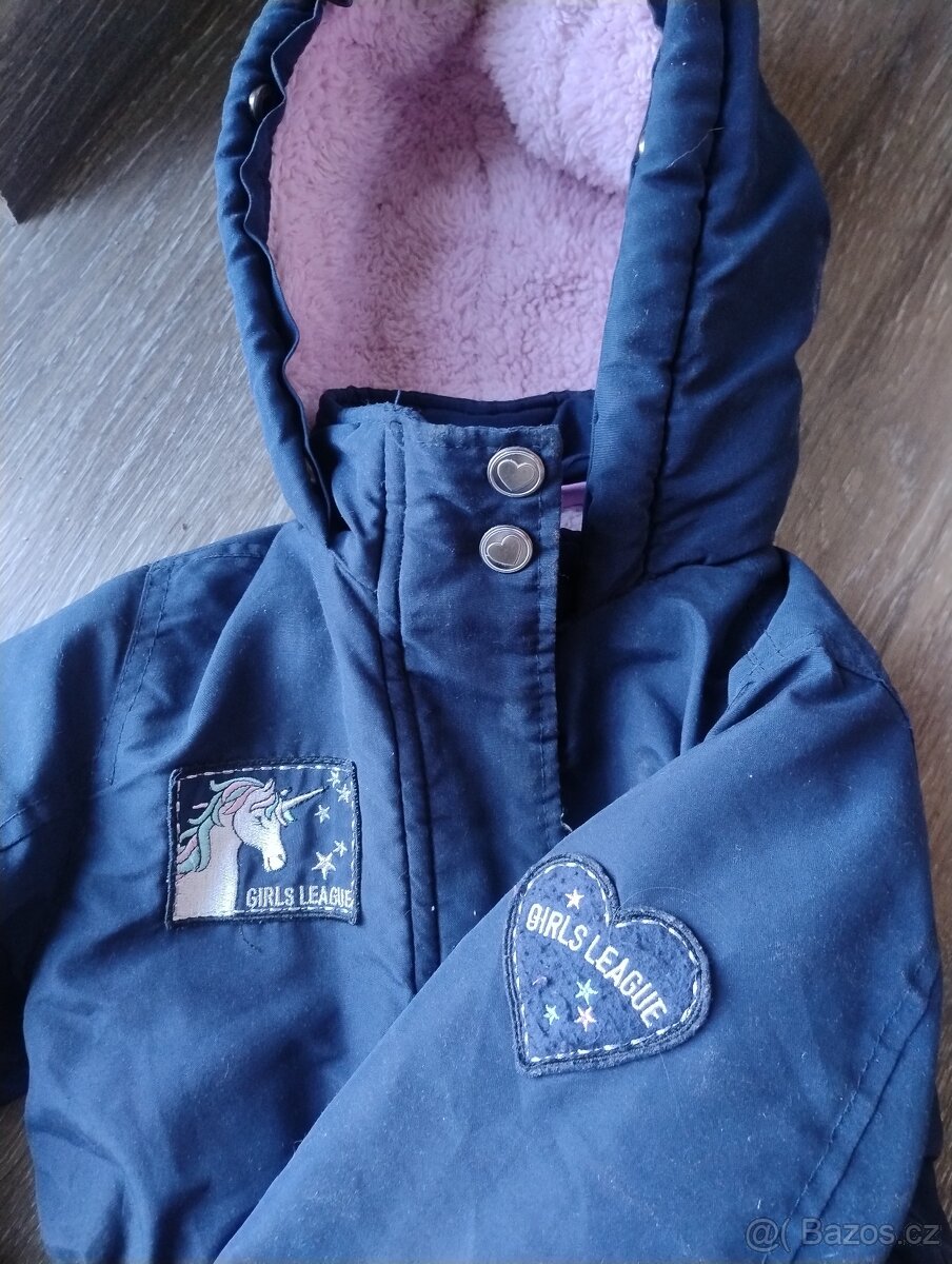 Dívčí podzimní kabátek - vel. 110 - 7