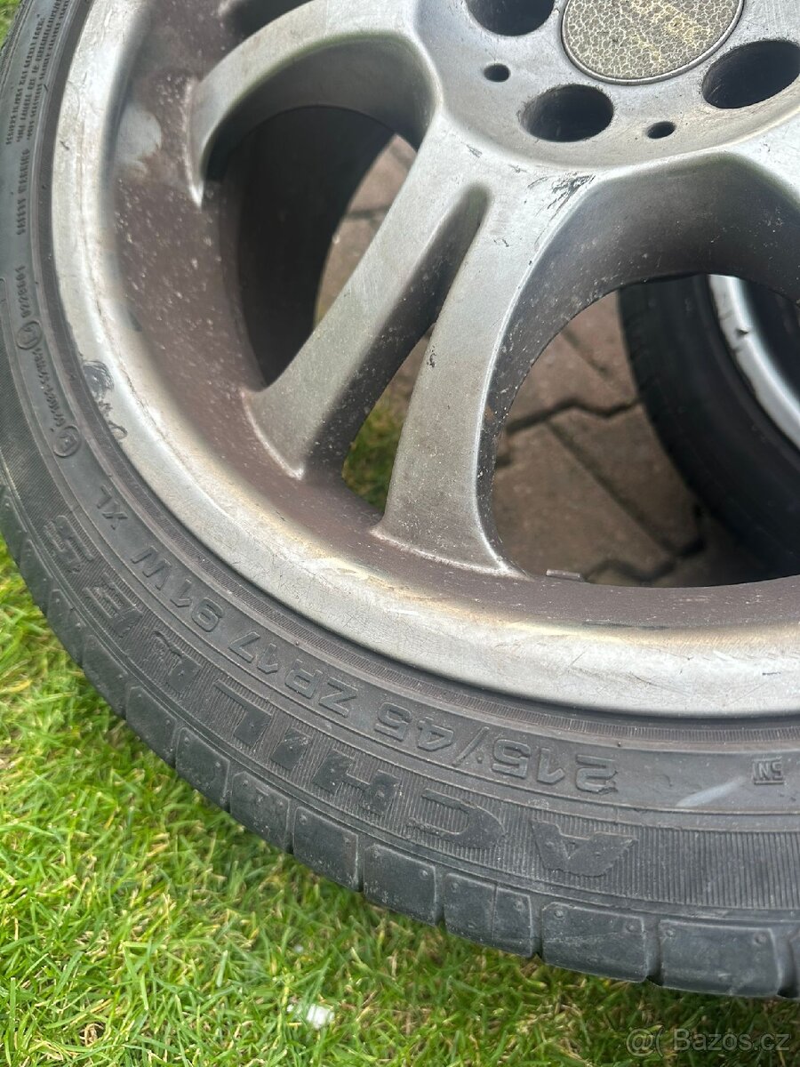 Litá kola s pneu R17,5x100 - 7