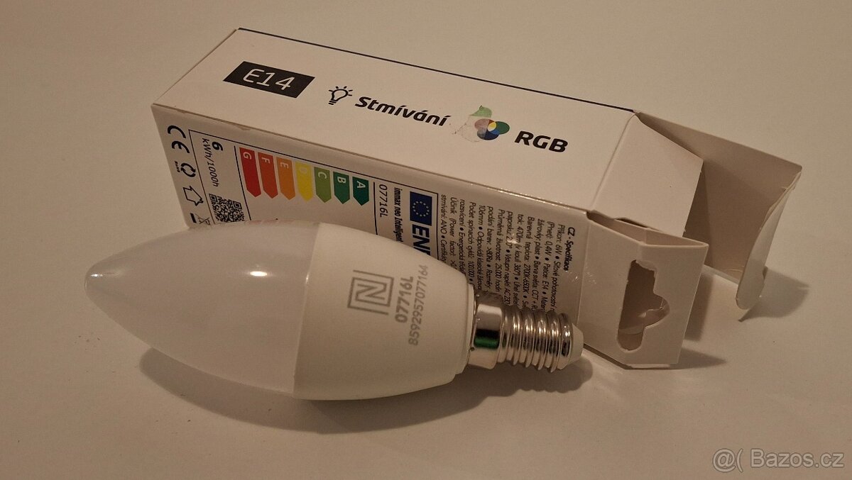 Chytrá žárovka Immax Neo LED E14 WiFi - 7