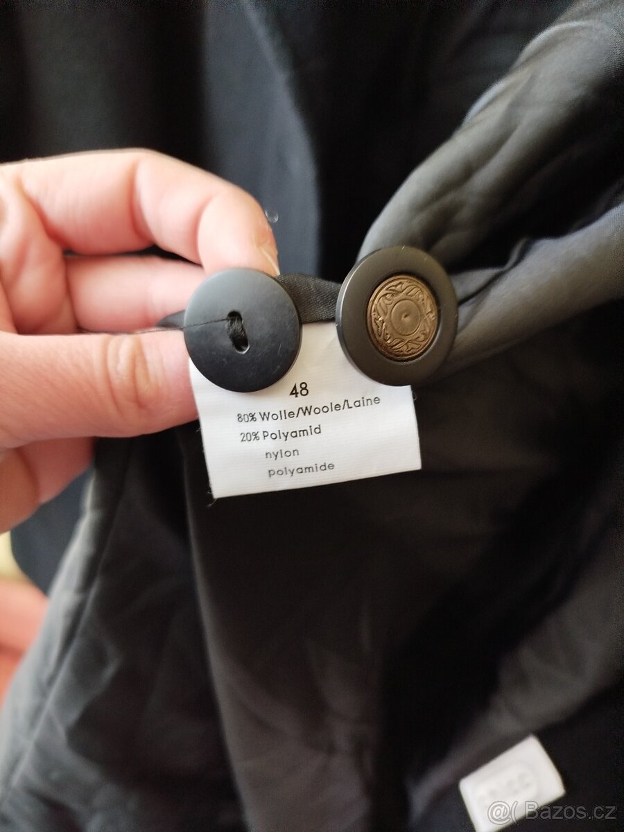 Vlněný kabát, vel. 48 - 7