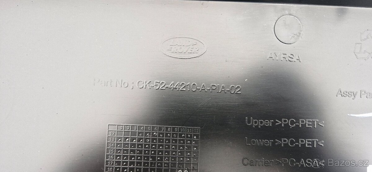 Prodlouzeni strechy range rover L405 spoiler - 7