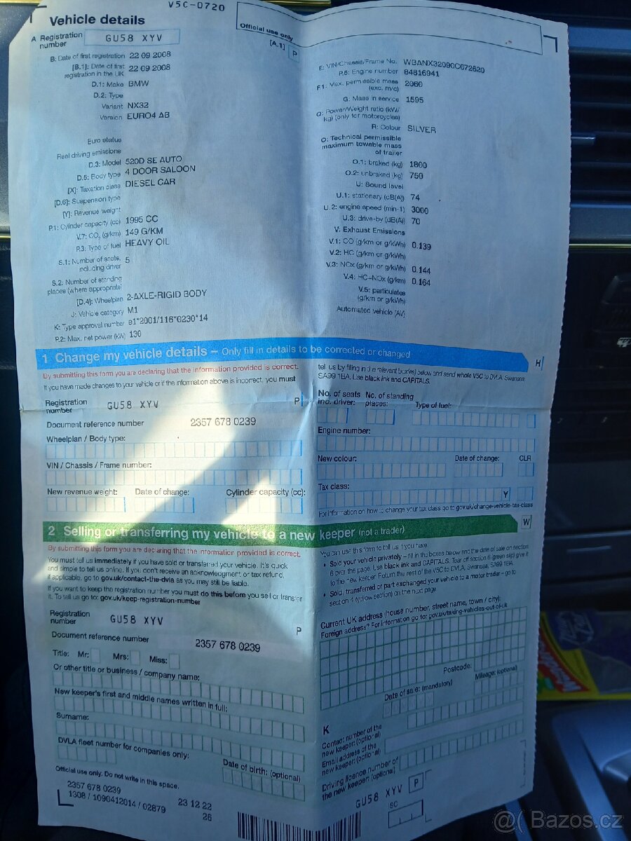 Bmw e60 520d 130kw Náhradní díly - 7