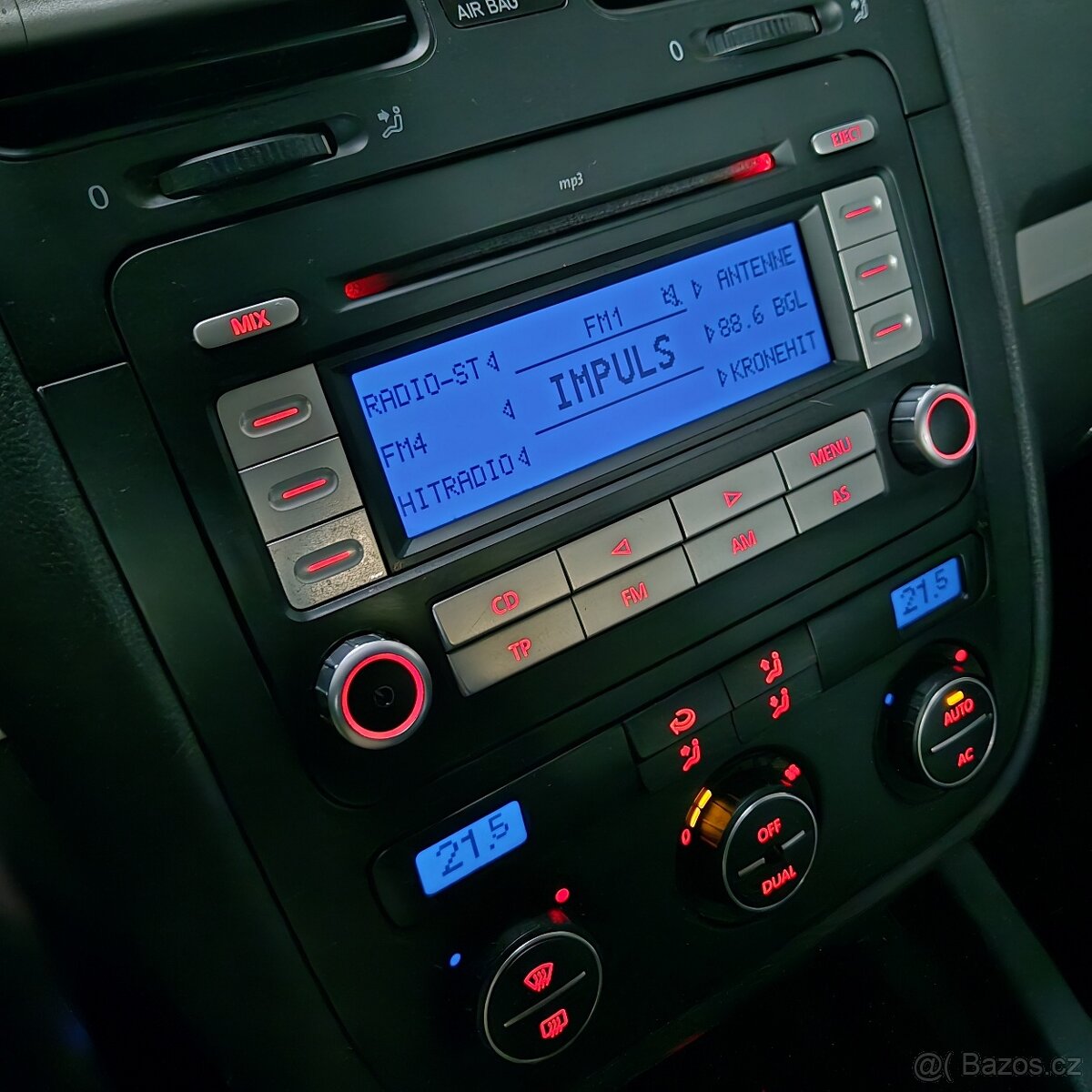 VW GOLF V 1,4 16v 2008 AUTOKLIMA REZERVACE - 7