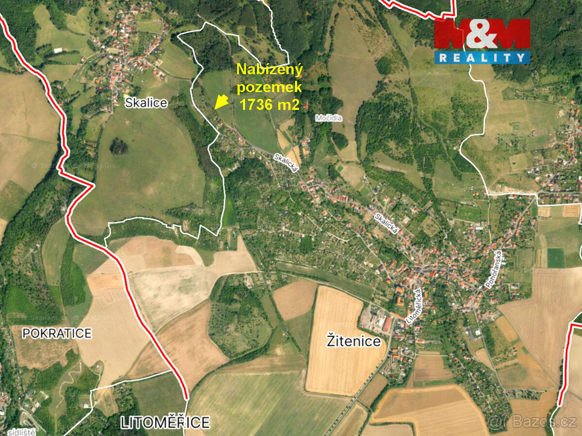 Prodej pozemku, 1736 m², Žitenice - 7