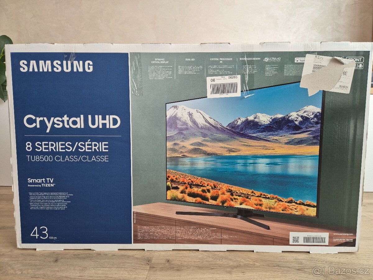 43" TV Samsung, 4K UHD, Smart TV, UE43TU8502, rok 2020 - 7