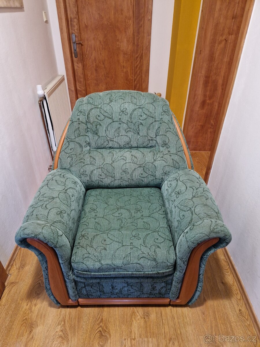 Sedací souprava - gauč + 2 křesla - 7