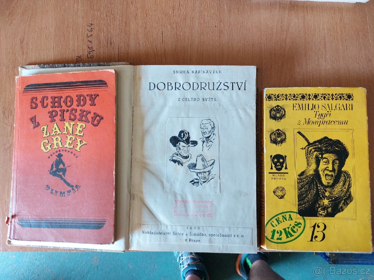 RŮZNÉ DOBRODRUŽNÉ KNIHY - 7