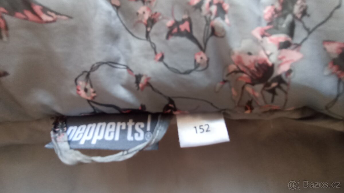 Dívčí 146/152 lyžařské kalhoty + tepláky + zateplená vesta - 7