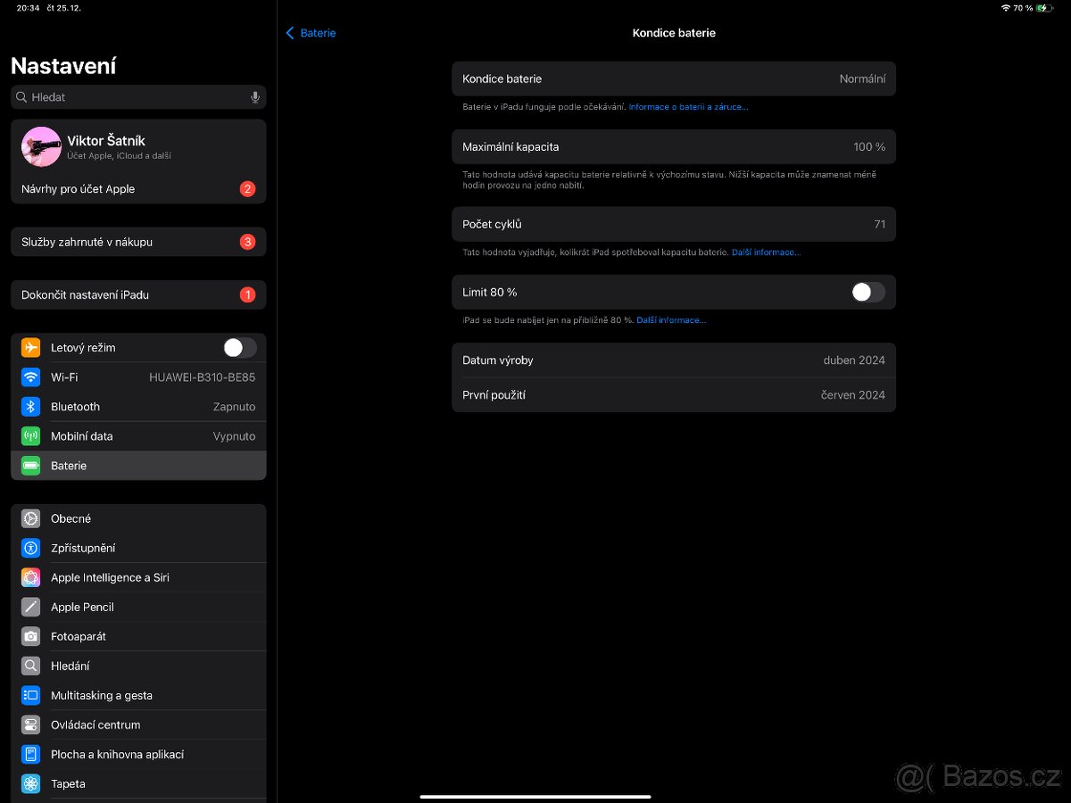 Apple iPad Pro M4 _ 13 palců _ 256 Gb _ šedý - 7