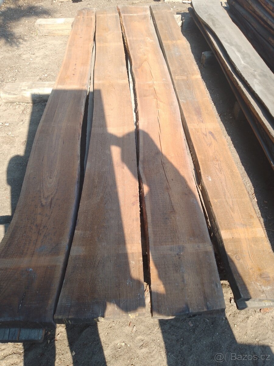 Modřínové fošny - přírodně vysušené - 7