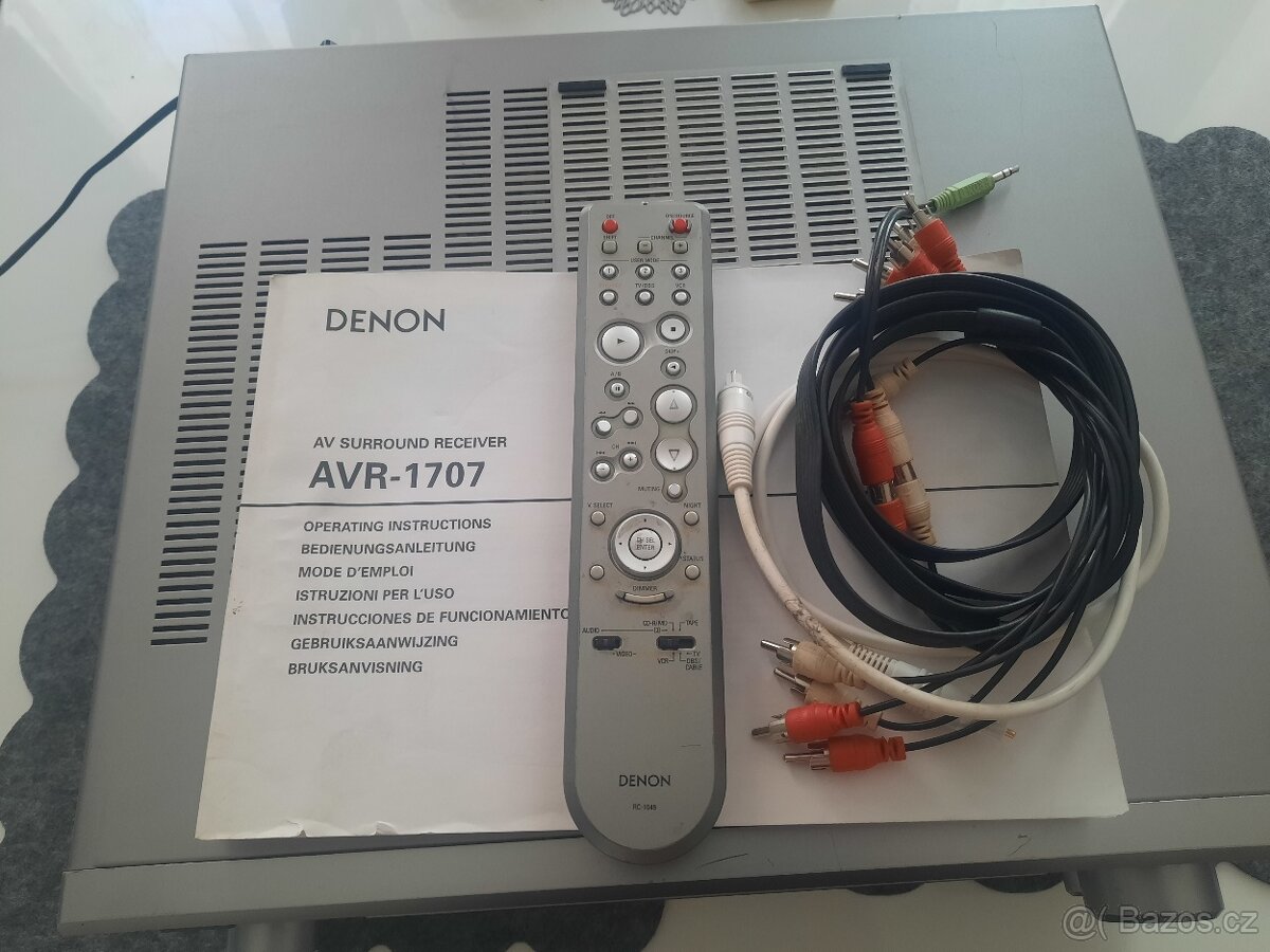 Av receiver denon avr 1707 - 7