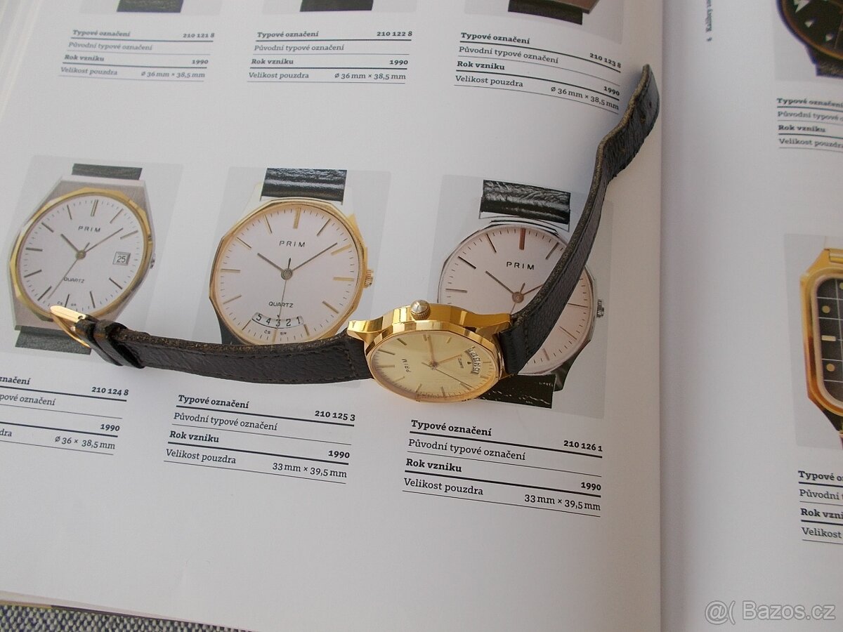 rare luxusni nenosene hodinky prim quartz rok 1990 funkci - 7
