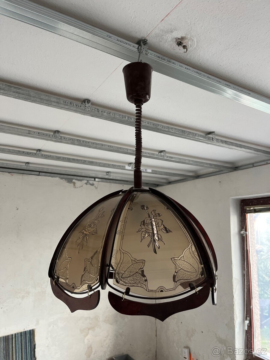 Retro světla a lustry. - 7