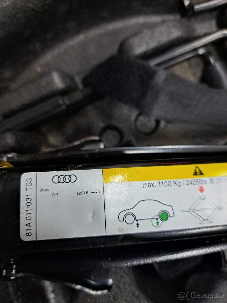 dojezdové kolo rezerva Audi Q2 5x112x57,1 125/70 R19 - 7