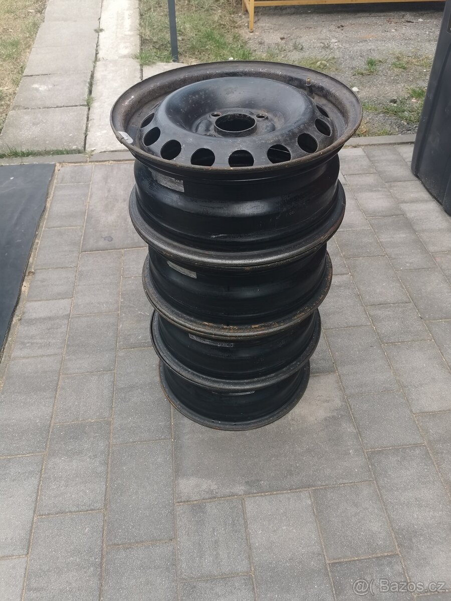Plechový disk 6J×15 ET44 - 7