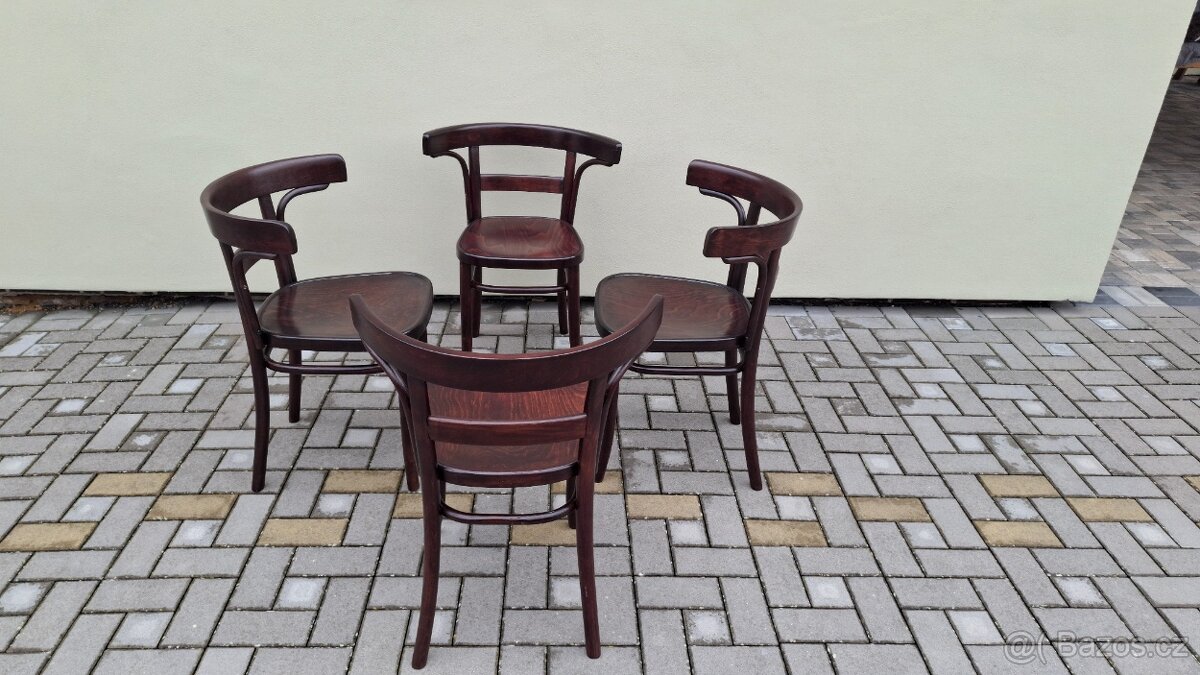 Celodřevěná křesílka THONET po renovaci - 7