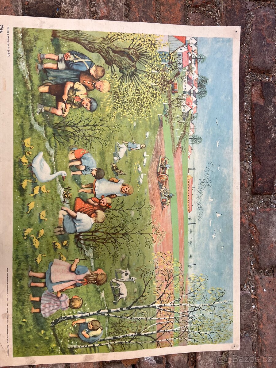 Starý školní plakát - 7