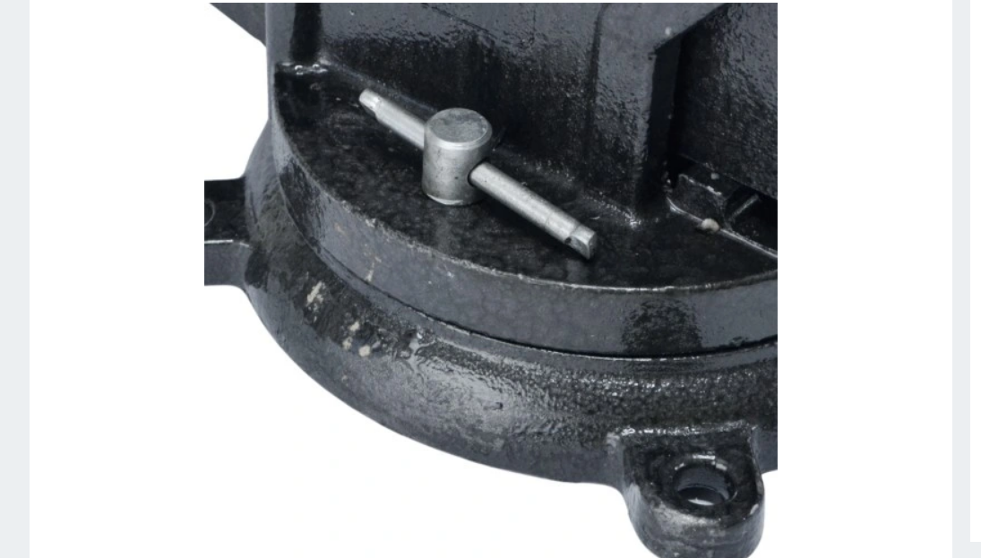 ZÁMEČNICKÝ SVĚRÁK 125mm 6 KG OTOČNÁ KOVADLINA - 7