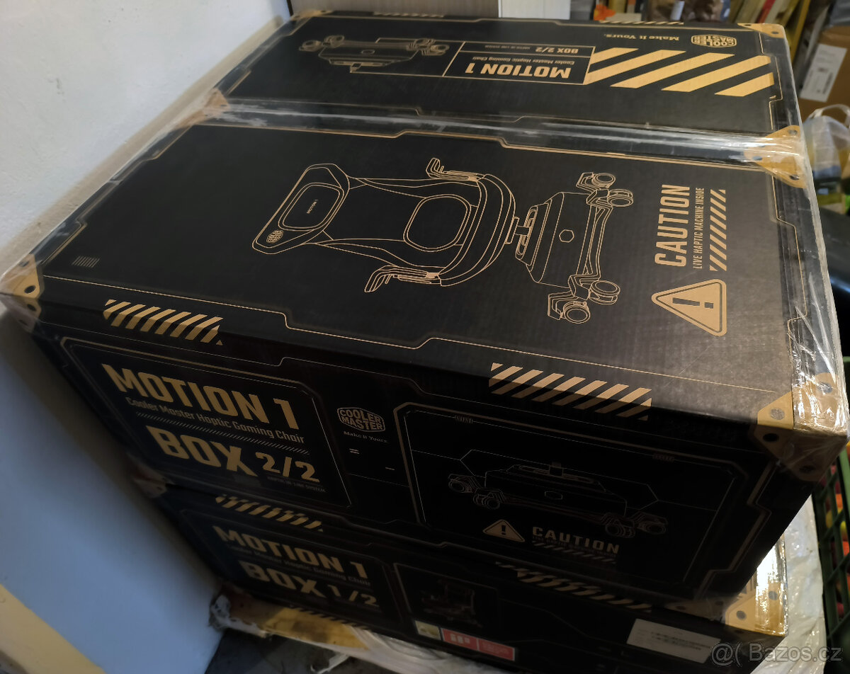 Herní křeslo gaming chair haptic Motion 1 by CoolerMaster - 7