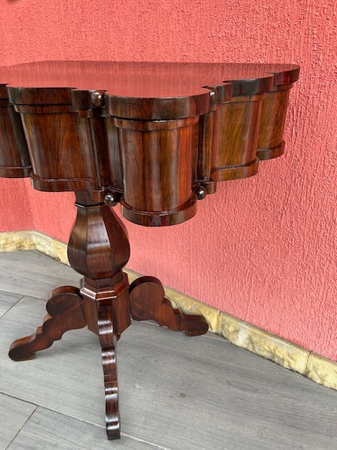 Konzolový stůl biedermeier - originál. - 7