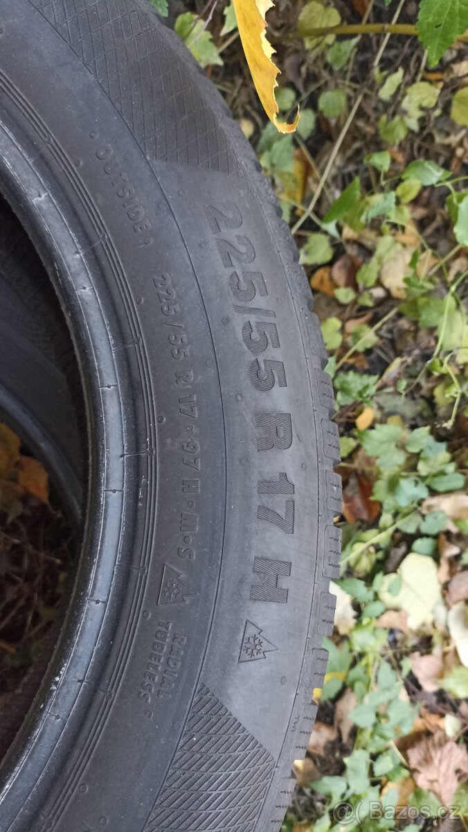 225 55 17 Continetal winter contact TS850P 2 kusy - 7