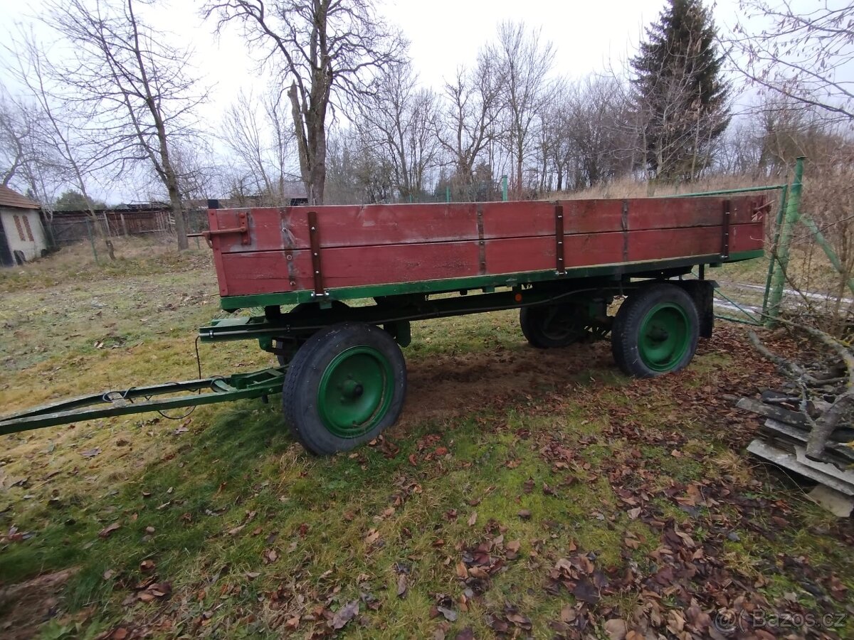 Vlek, kára, valník 3.5t za traktor - 7