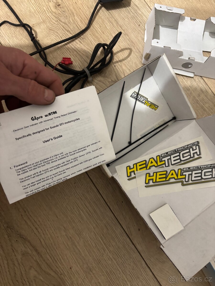 Ukazatel zarazene rychlosti Gipro ATRE S01 na Suzuki - 7